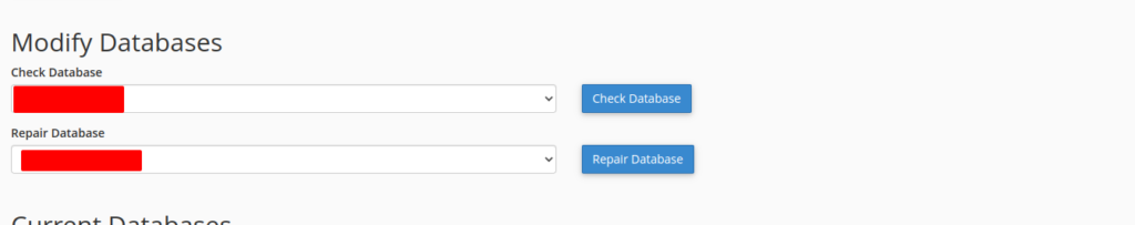 mysql database