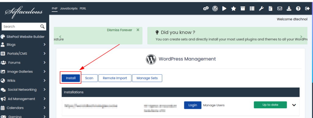 how to install wordpress