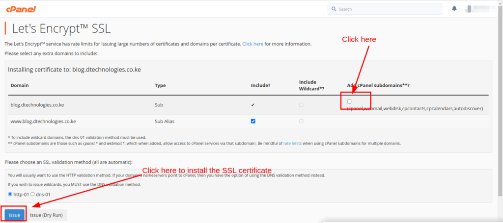 Let's Encrypt SSL